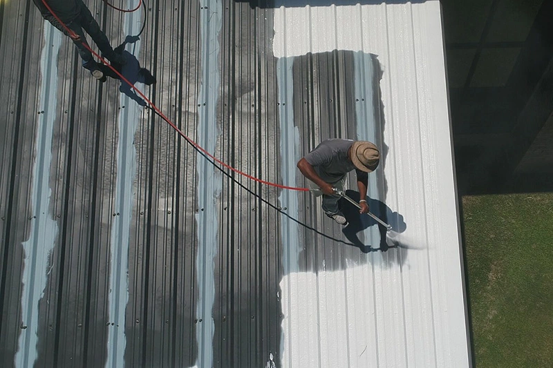 Malowanie dachów i usługi alpinistyczne
